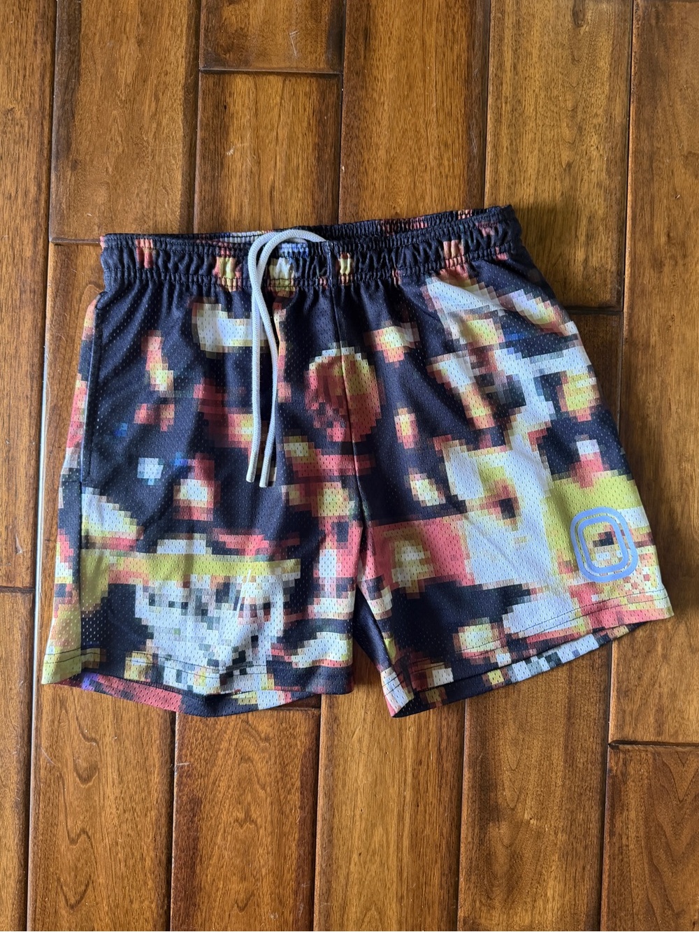 Discontinued Men's Overtime Basketball Pixel Shorts